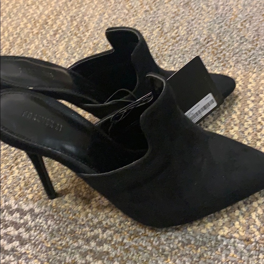 Black heels